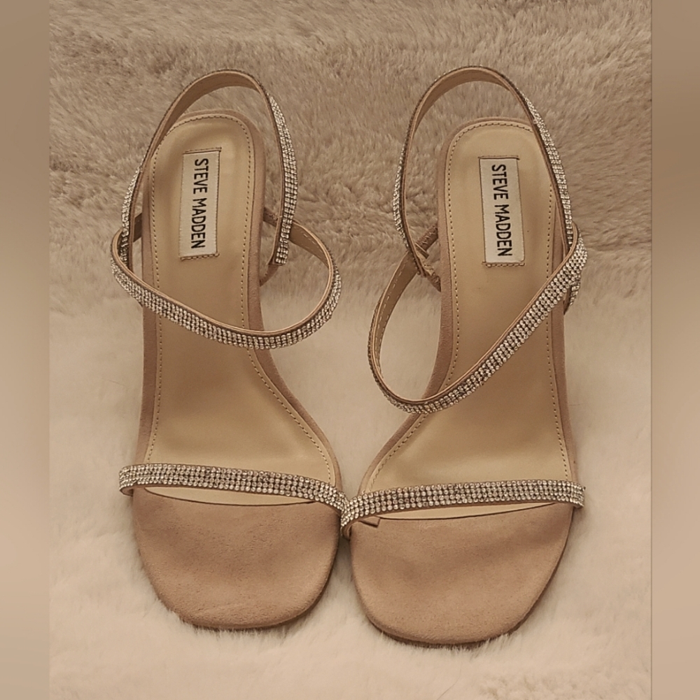 Steve Madden Sandals Clear Heels